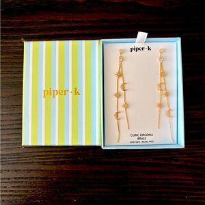 NEW Piper K Dangle Earrings